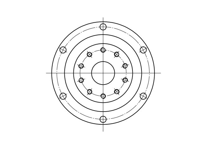 諧波減速器軸承CSD型結(jié)構(gòu)尺寸
